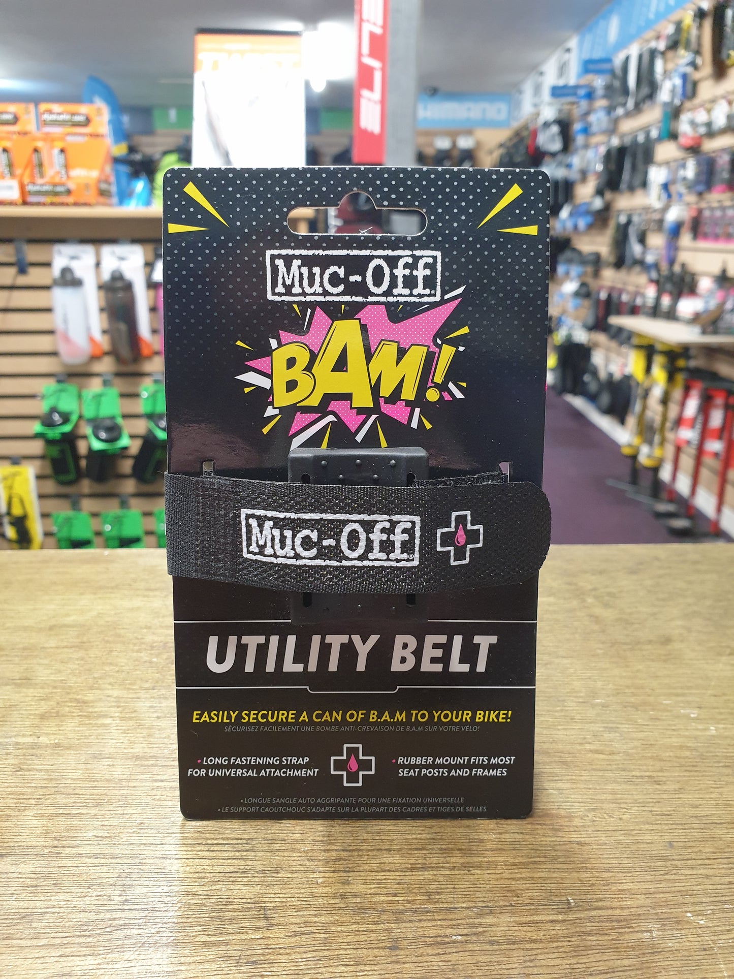 Muc-Off Utility Belt B.A.M Bicycle Holster Mounting Strap Holster