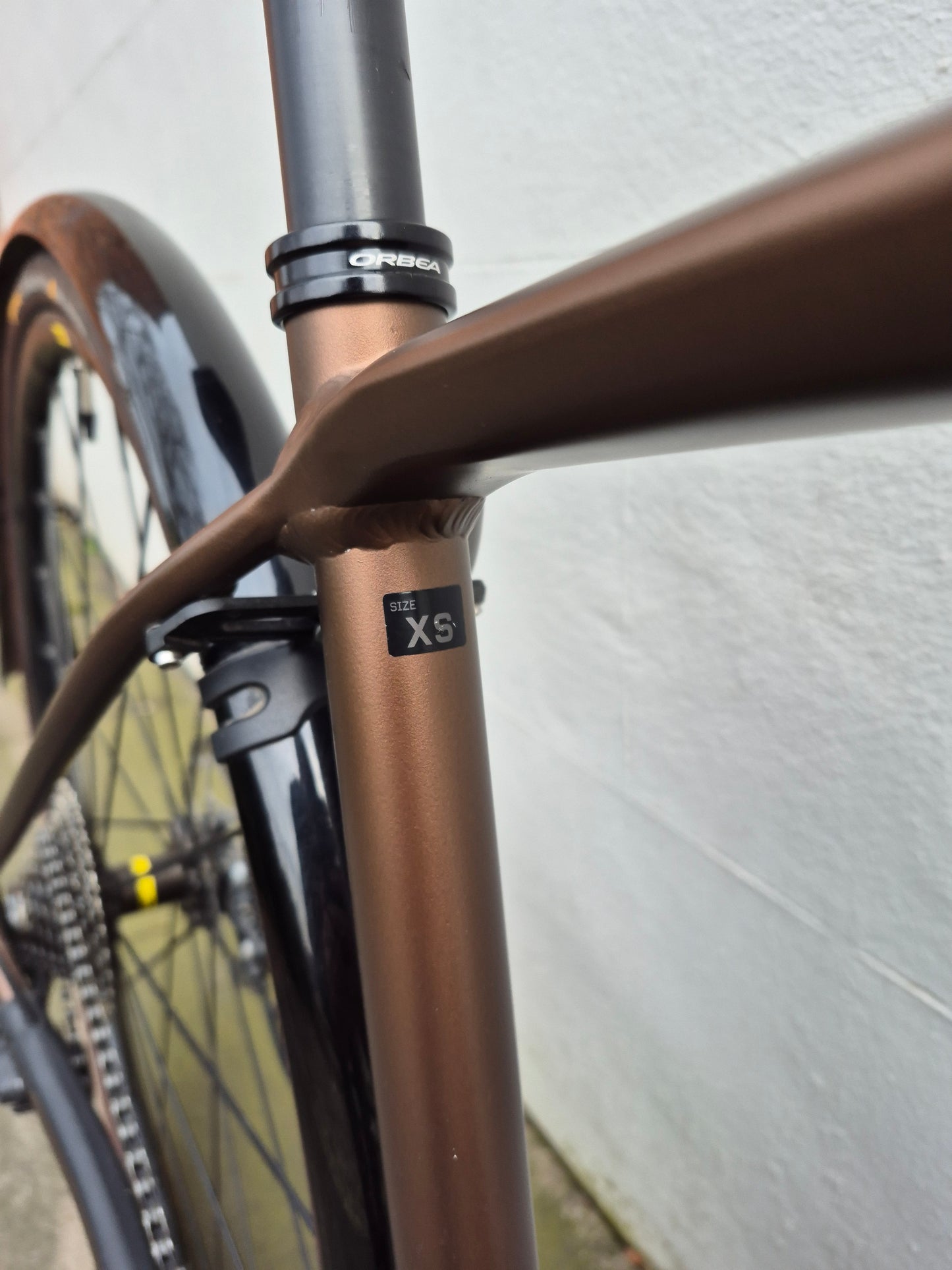 Used ORBEA Terra H40 XS - Copper. with Upgraded Mavic Wheels.